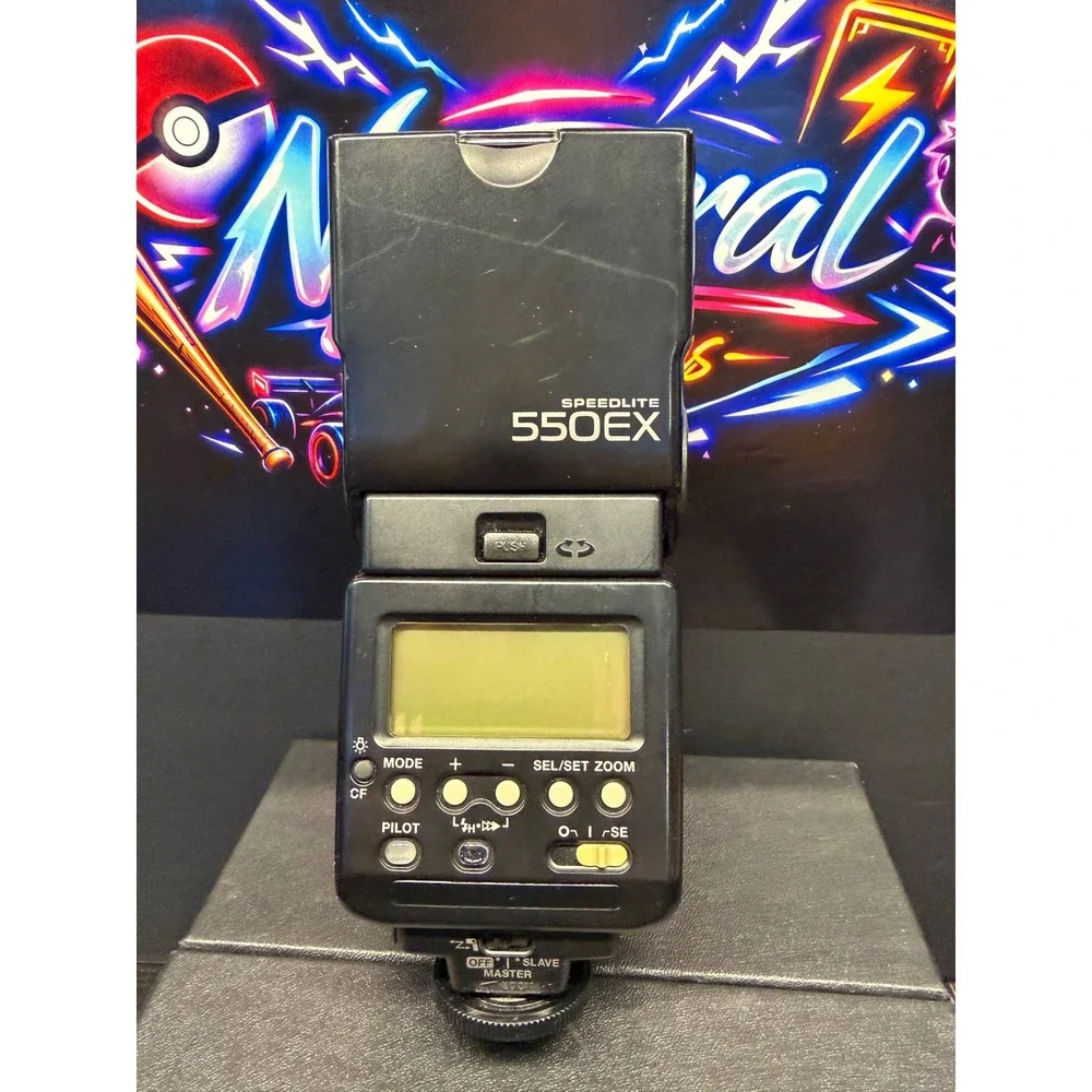 Canon Speedlite 550EX External Flash for EOS Digital SLR Cameras Made Japan